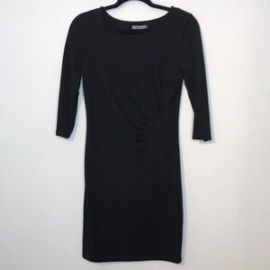 𝅺nwot Soaked in luxury Zoey cinched waist little black dress